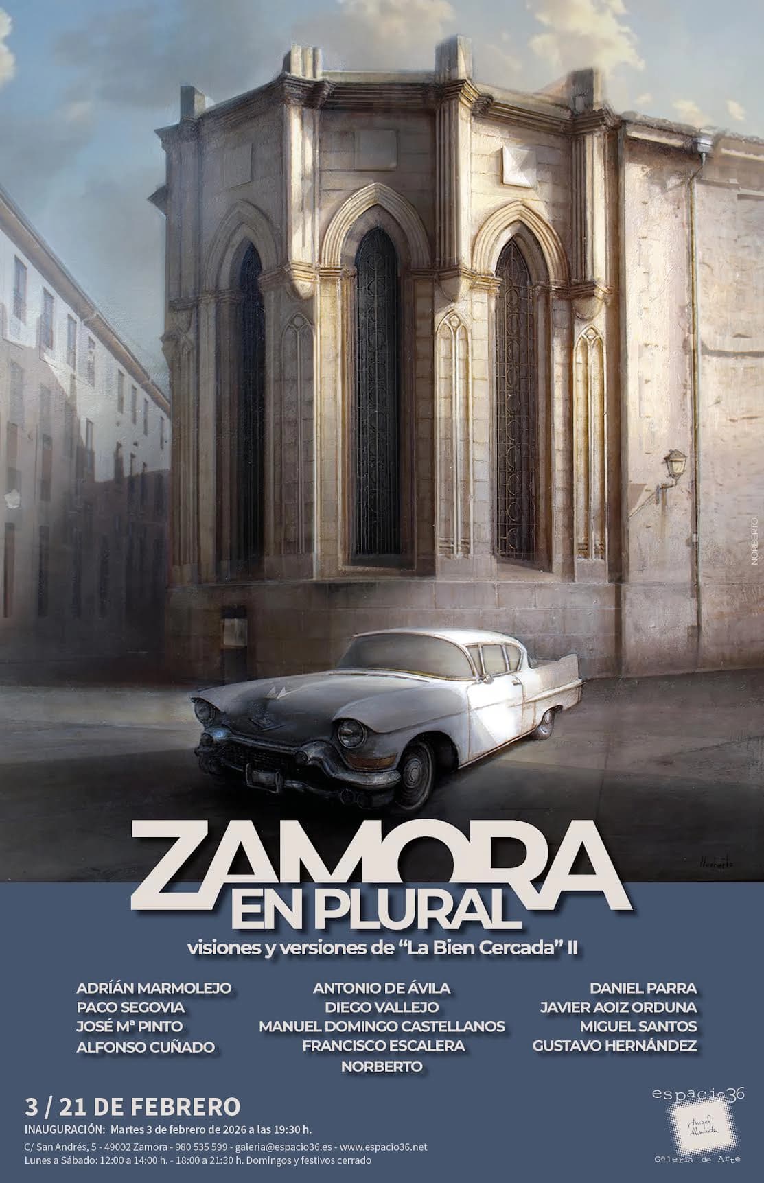 Cartel Zamora en Plural